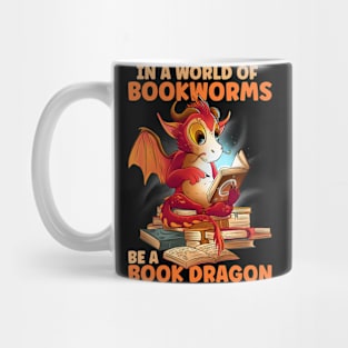 Be A Book Dragon Mug